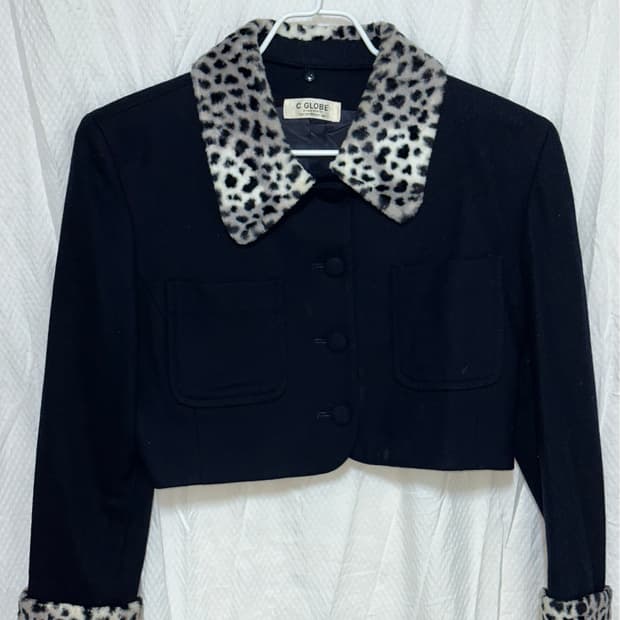 Japanese vintage leopard jacket 