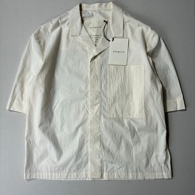 Toogood 더 랜드스케이퍼 셔츠 텍스쳐드 코튼 RAW컬러 6사이즈