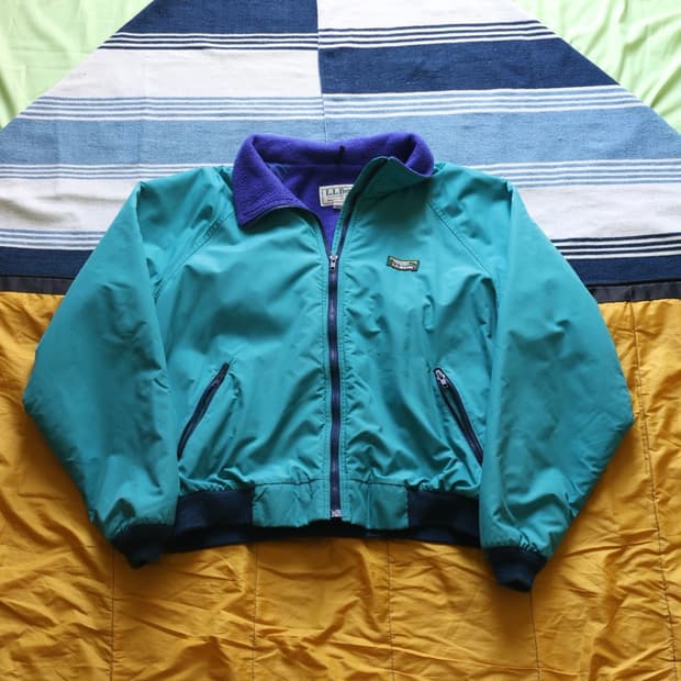 엘엘빈 80s 웜업 자켓