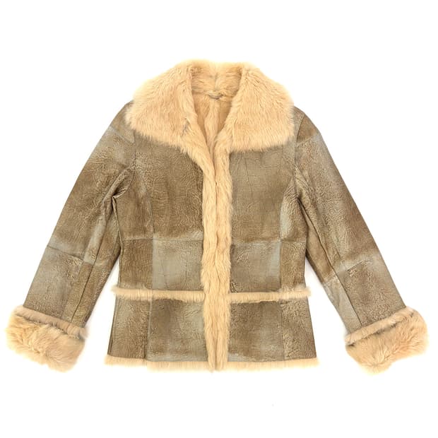 K.T Rabbit Fur Shearing Jacket/11