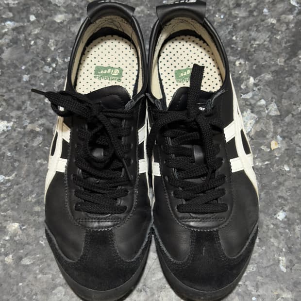 오니츠카 타이거 멕시코66 블랙 화이트