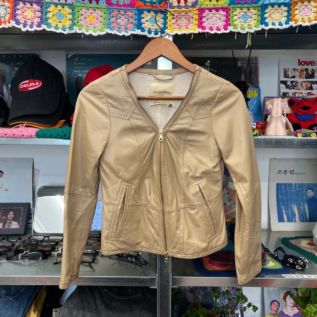 Dinophatheca Lamb Leather Jacket