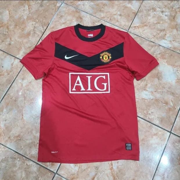 나이키 09 10 맨유 올드레플 축구져지