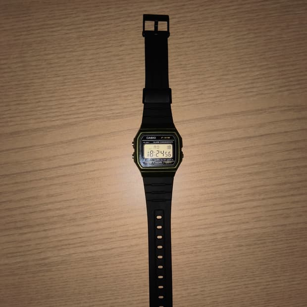 카시오 f-91w m3