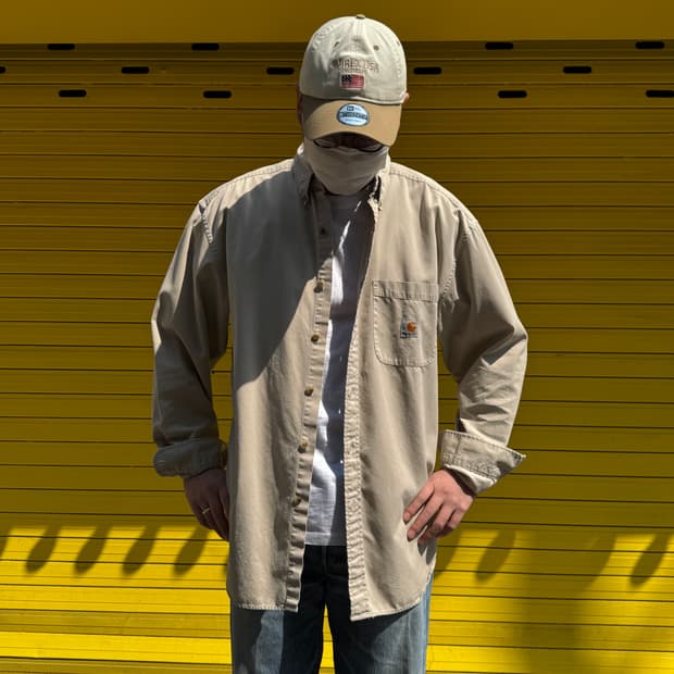 칼하트 버튼다운 워크셔츠 XL