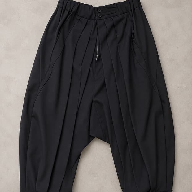 Yohji yamamoto Ground Y hakama pants