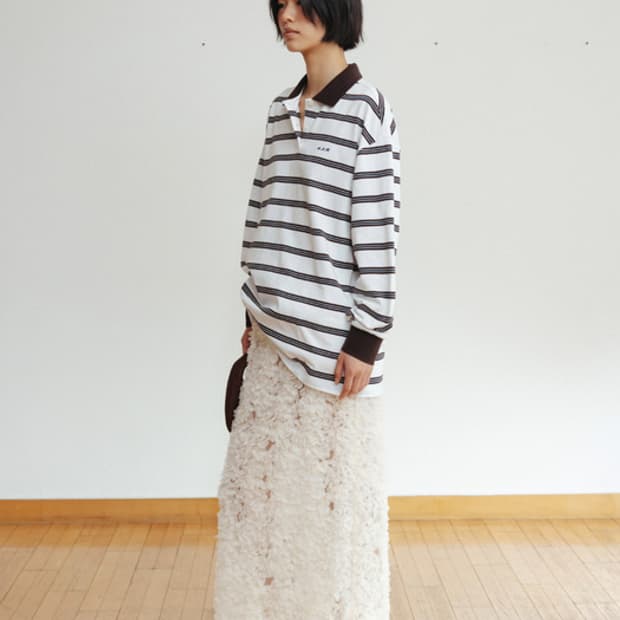 새상품) Monoha 모노하 페더 밴딩 스커트