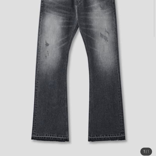 프라게 플레어팬츠 블랙 2