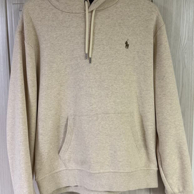 폴로 랄프로렌 베이지색 후드티 L 사이즈