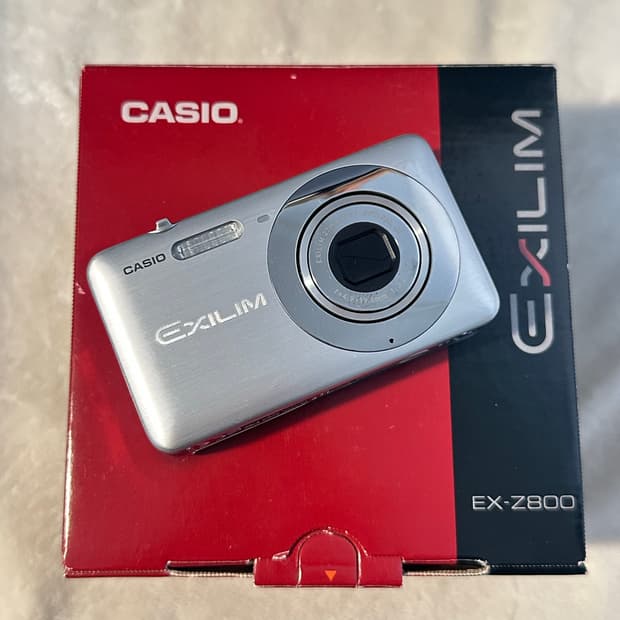 *풀박스* 카시오 엑슬림 z800 디카/디지털카메라 