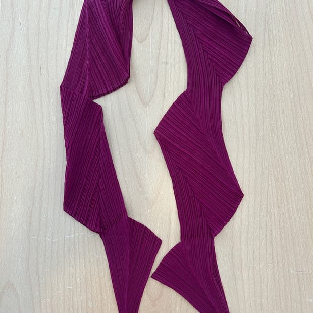 Pleats Please scarf
