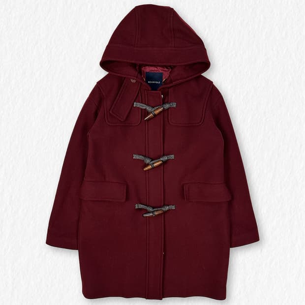 빈폴 더플 코트 버건디