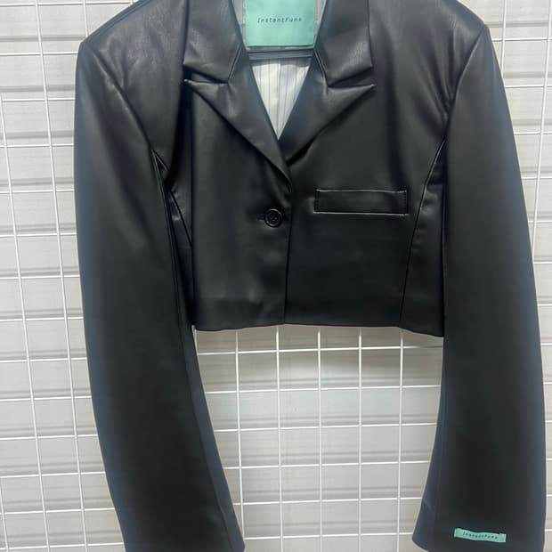 인스턴트펑크 레더 블레이저