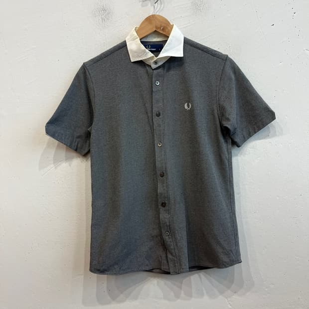 프레드페리 PK 반팔 셔츠 Made in JAPAN