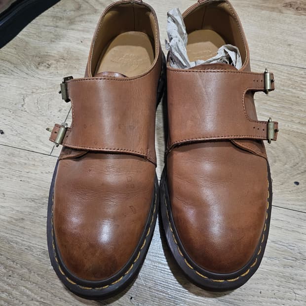 DR.MARTENS Jules Milled Double Monk-Stra