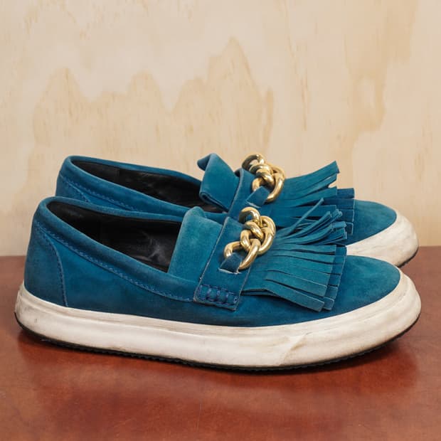 쥬세페자노티 볼드 체인 로퍼