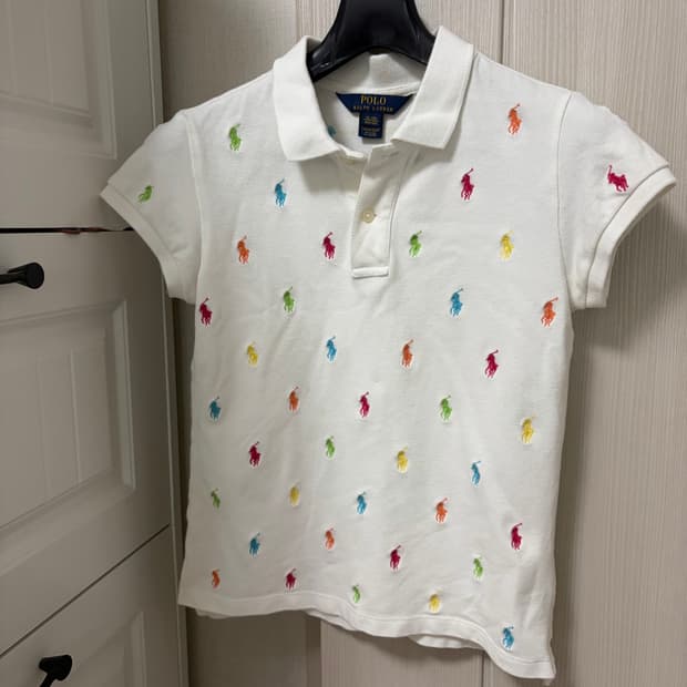 폴로 걸즈 카라티셔츠