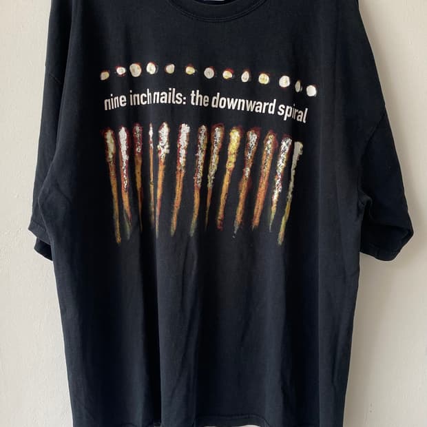 빈티지 nine inch nails 나인인치네일스 티셔츠 xxl 2xl