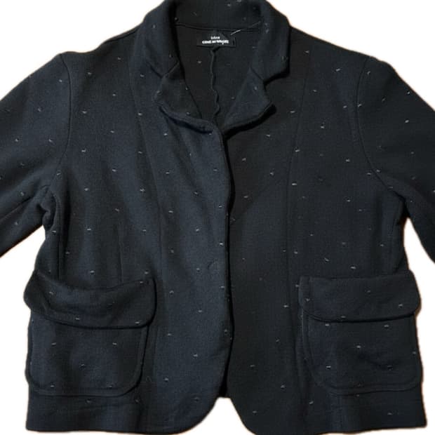 Tricot Comme des Garcons Dot Knit Jacket