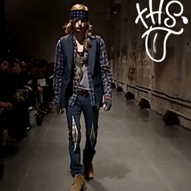 넘버나인 05AW 오르테가 블랙 진