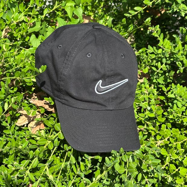 [F] NIKE 나이키 스우시 윤곽로고 볼캡 모자 B