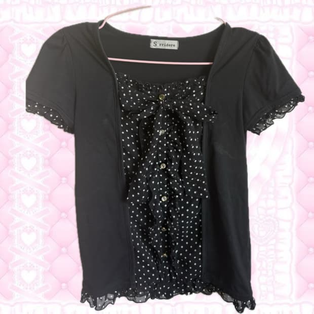 도트 로걀탑 빈티지