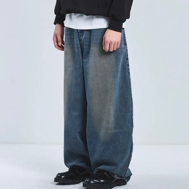 스탠다드에러 빈티지 데님팬츠 S 일괄