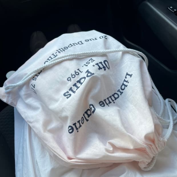 ofr paris drawstring bag 에코백 스트링백 merci
