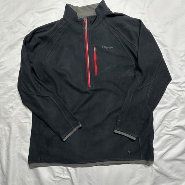 콜롬비아 하프집업 플리스