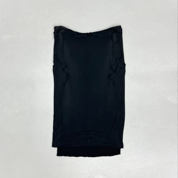 YVES SAINT LAURENT 레이온 스커트