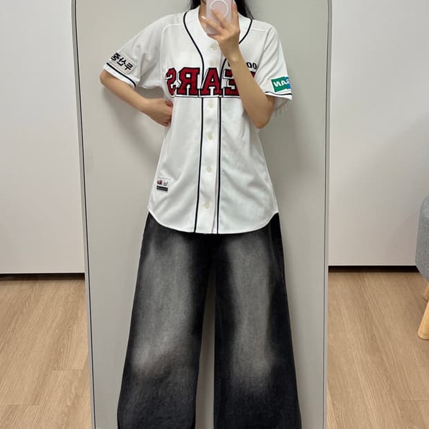 두산베어스 김현수 마킹 야구 홈 유니폼