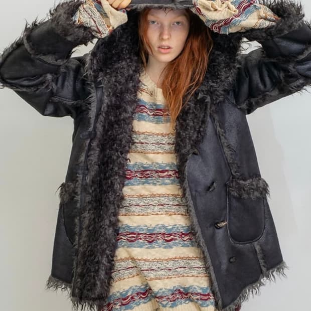 Perverze 퍼버즈 후드 무스탕 구매 원해요