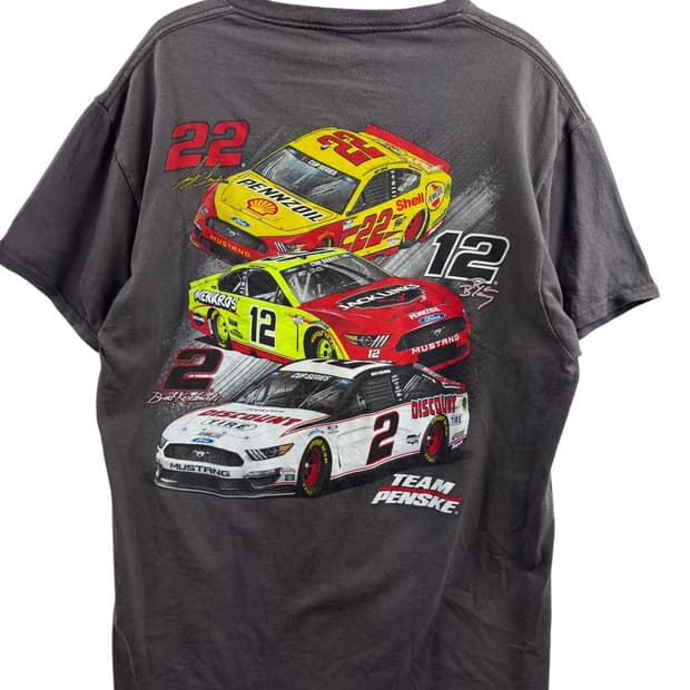 TEAM PENSKE 3 CAR CUP 빈티지 레이싱 티셔츠537