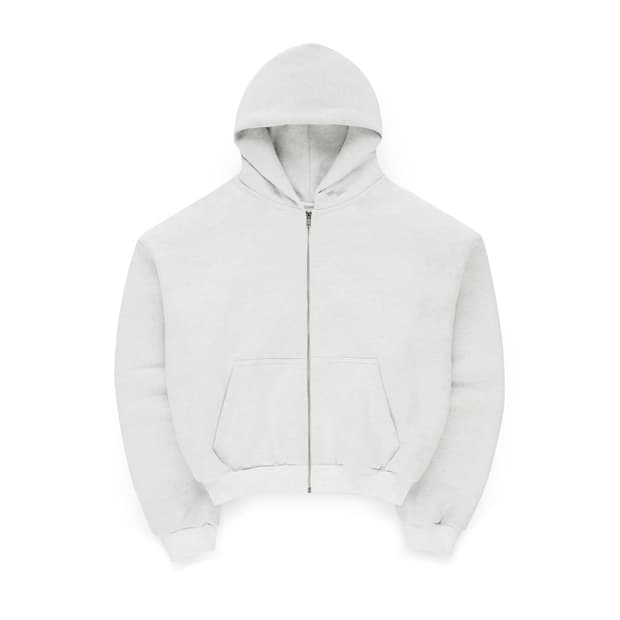 skylrk ZIP HOODIE - HAILEY GREY / XS