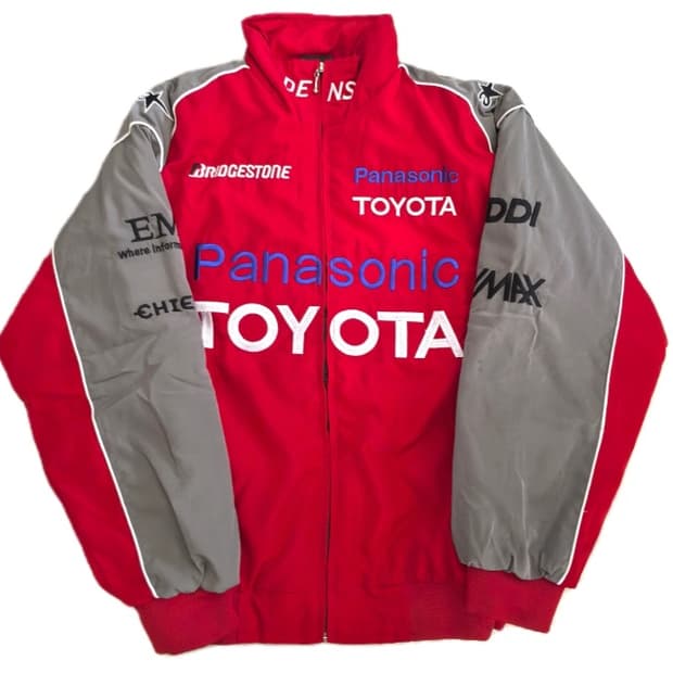 도요타 에프원 F1 바이크 자켓 빈티지 스트릿 올드스쿨 점퍼
