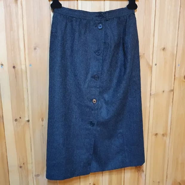 vtg 발렌티노 아카이브 버튼 랩 스커트 25인치