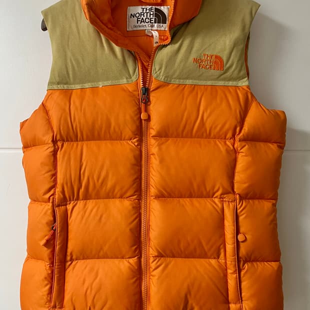 노스페이스 패딩 조끼 USA