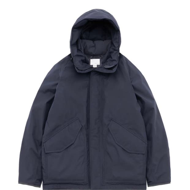 나나미카 25fw 고어텍스 다운코트 네이비