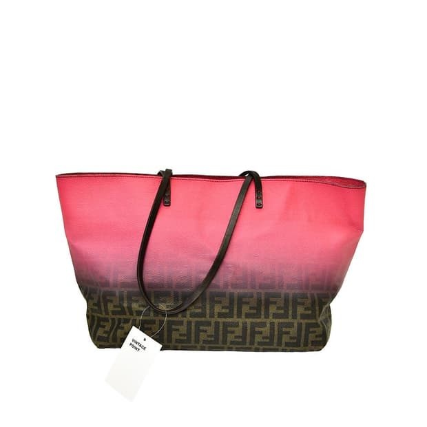펜디 쥬카 핑크 그라데이션 쇼퍼백(정품)