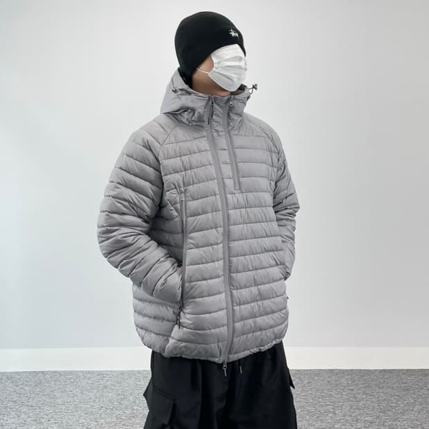 2way지퍼 경량패딩(새상품)