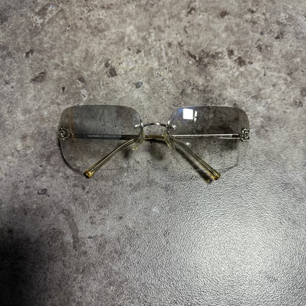 샤넬 무테 선글라스 안경