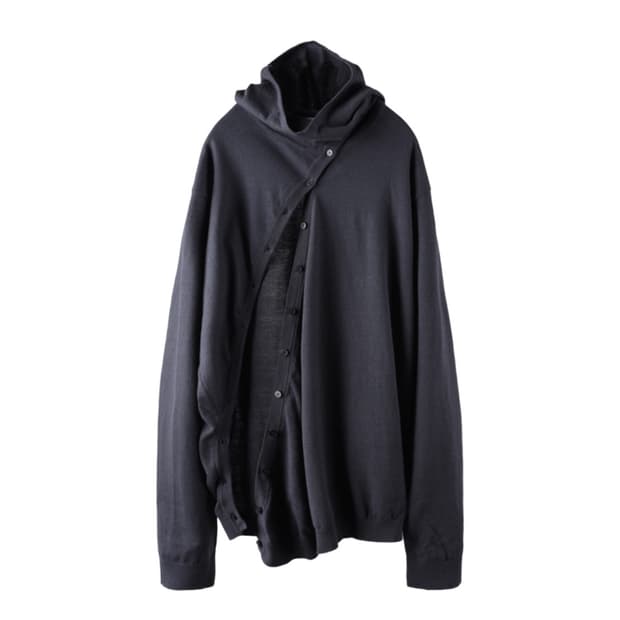 포스트아카이브팩션 니트 후드 m사이즈