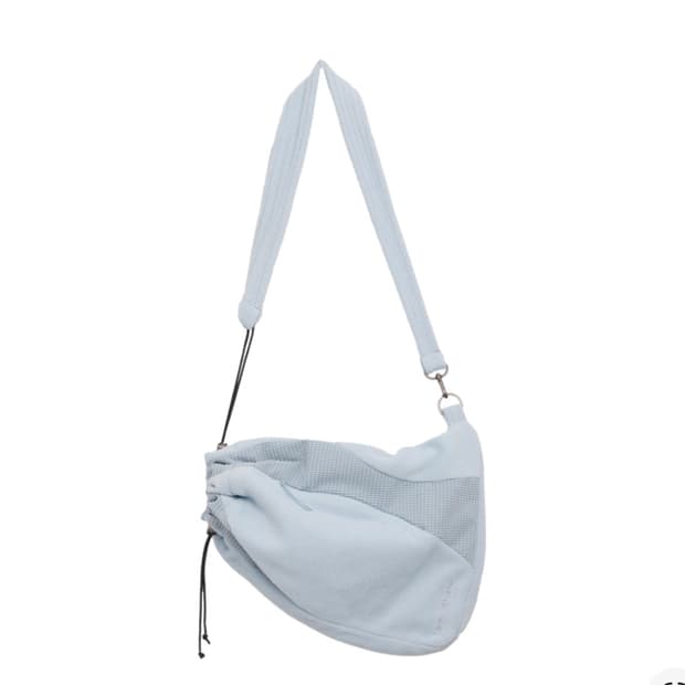 미개봉 새상품 산산기어 플리스 크로스 백 스카이 블루 - 24FW 판매