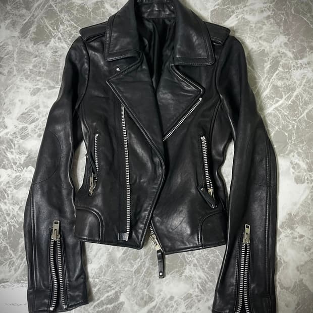 leather rider jacket