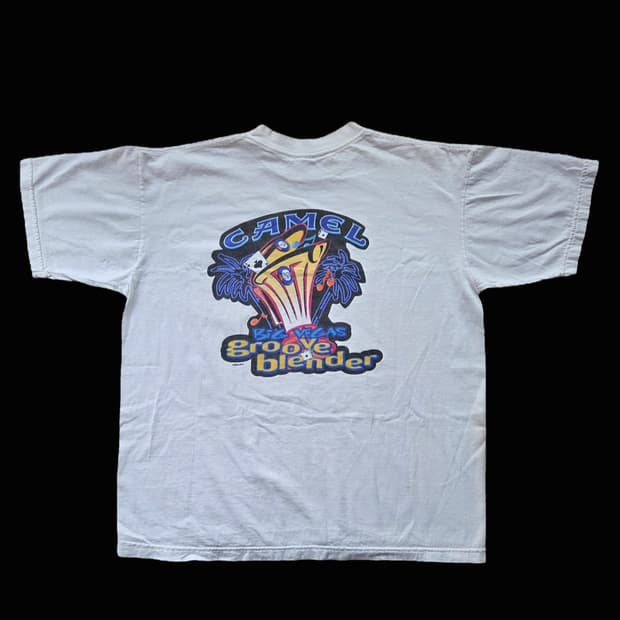 90s Camel BigVegas groove blender tshirt