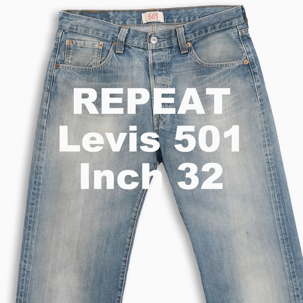 빈티지 리바이스 501 중청 32 인치 LV50134599