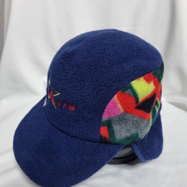 휠라 빈티지 1993년제작 귀달이 방한모자