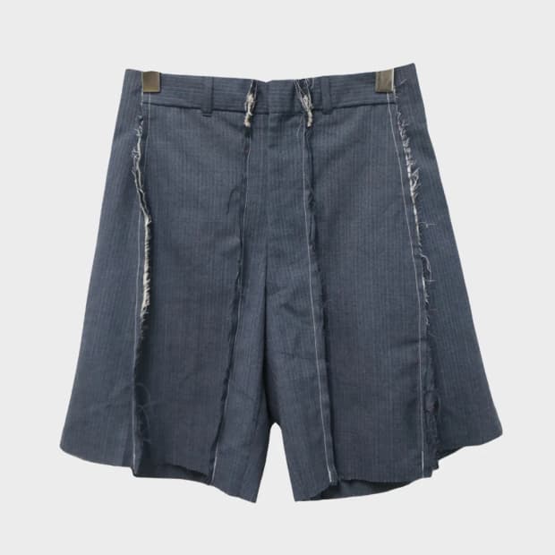 VERS REMAKE 프린지 디테일 하프 팬츠 65563