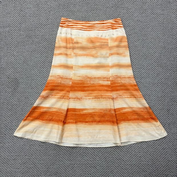 아쿠아스큐텀 패턴 스커트 v2993