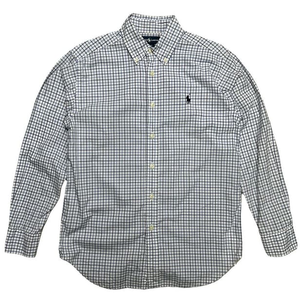 폴로랄프로렌 클래식 체크 셔츠 M (10-12)